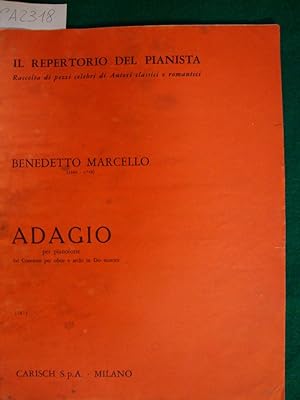Adagio per pianoforte dal Concerto per oboe e archi in Do minore
