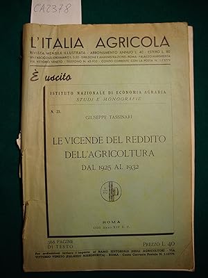 L'Italia Agricola - Anno 1936 (Un solo numero) (periodico)