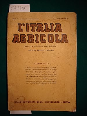 L'Italia Agricola - Anno 1938 (Alcuni numeri) (periodico)