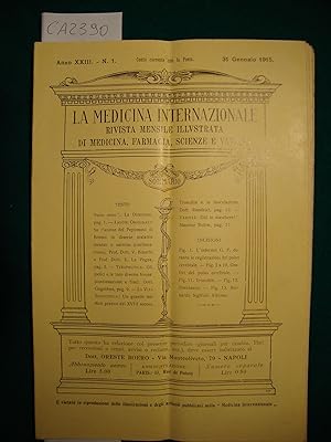 La Medicina Internazionale - Giornale Mensile - Rivista Mensile Illustrata di Medicina, Farmacia,...