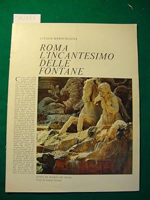 L'Italia Meravigliosa - Roma, l'incantesimo delle fontane (periodico)