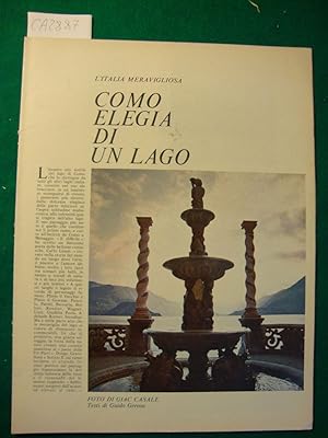 L'Italia Meravigliosa - Como, elegia di un lago (periodico)
