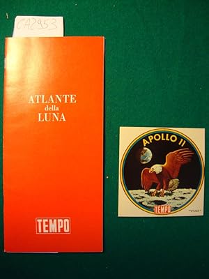 Tempo - Atlante della Luna - Adesivo missione Apollo 11 (Allegato a periodico)