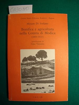 Bonifica e agricoltura nella Contea di Modica (1860-1910)