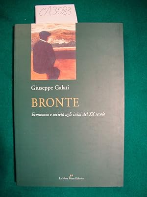 Bronte - Economia e società agli inizi del XX secolo