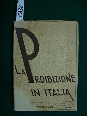 La proibizione in Italia