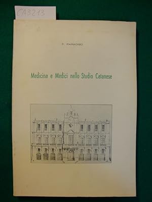 Medicina e Medici nello Studio Catanese