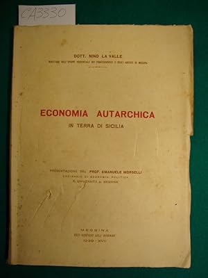 Economia autarchica in terra di Sicilia