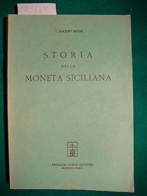 Immagine del venditore per Storia della moneta siciliana venduto da Studio Bibliografico Restivo Navarra