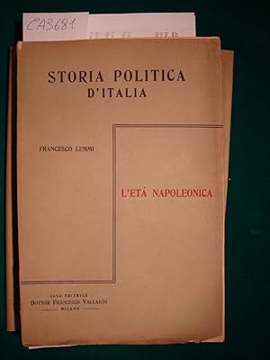 Storia Politica d'Italia - L'età Napoleonica