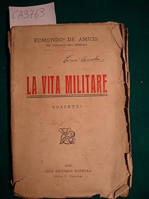 La vita militare - Bozzetti