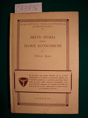 Breve storia delle teorie economiche