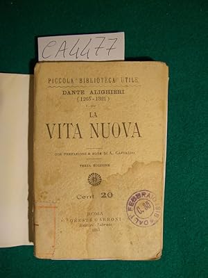 La vita nuova - Con prefazione e note di A. Castaldo