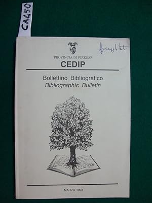 Bollettino bibliografico e elenco aree protette per le quali è disponibile presso il Centro il ma...