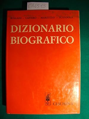 Immagine del venditore per Dizionario biografico - Complemento di ogni dizionario venduto da Studio Bibliografico Restivo Navarra