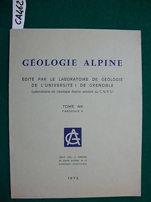 Géologie alpine - (Le laboratoire de géologie de l'université i de Grenoble) (periodico)