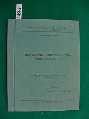 Rilevamento geologico della zona di Catania - (Tesi di Laurea in Scienze Geologiche)