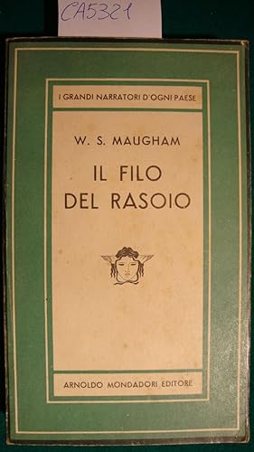 Immagine del venditore per Il filo del rasoio venduto da Studio Bibliografico Restivo Navarra