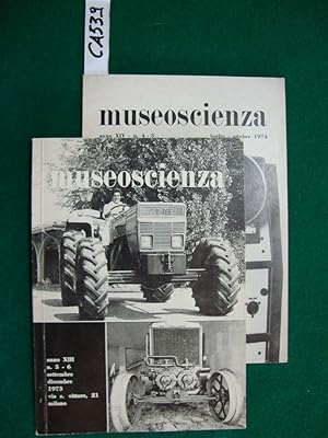 Immagine del venditore per Museoscienza (periodico) venduto da Studio Bibliografico Restivo Navarra