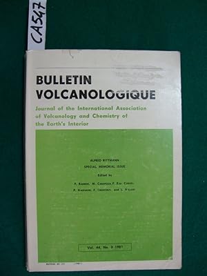 Bulletin volcanologique - Journal of the International Association of Volcanology and Chemistry o...