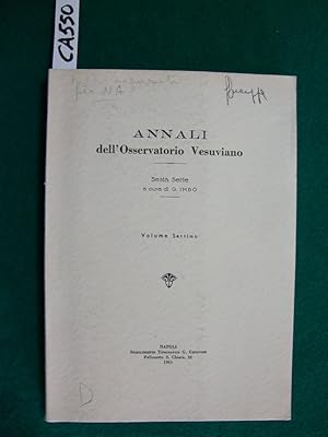 Annali dell'osservatorio Vesuviano (periodico)