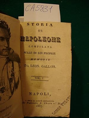 Storia di Napoleone compilata sulle di lui proprie memorie