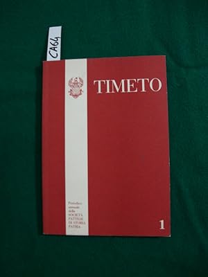 Timeto - Periodico annuale della Società Pattese di Storia Patria (periodico)