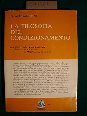 La filosofia del condizionamento (Con giudizi sulla stesura originaria, di Esponente di Universit...