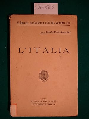 Geografia e letture geografiche per le Scuole Medie Superiori - L'Italia