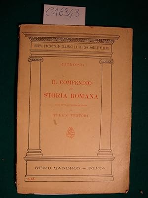 Il compendio di storia romana con introduzione e note di Tullio Tentori