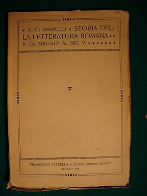 Storia della letteratura romana redatta sulle fonti antiche e sui principali studi critici (vol. ...
