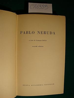 Seller image for Pablo Neruda for sale by Studio Bibliografico Restivo Navarra