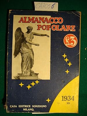 Almanacco Popolare - Anno 1934