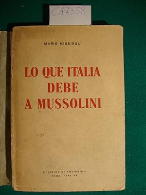 Lo que Italia debe a Mussoni