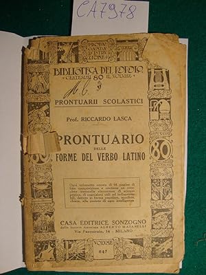 Prontuario delle forme del verbo latino