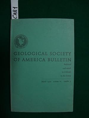 Geological society of America bulletin (periodico)