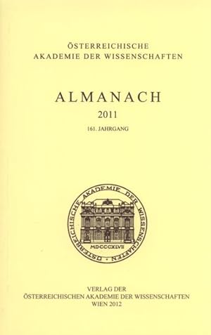 Bild des Verkufers fr Almanach der Akademie der Wissenschaften/Almanach 161. Jahrgang 2011 zum Verkauf von Antiquariat Bookfarm