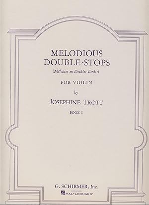 Seller image for TROTT J. - Estudios Melodicos de Dobles Cuerdas Vol.1 para Violin for sale by Mega Music