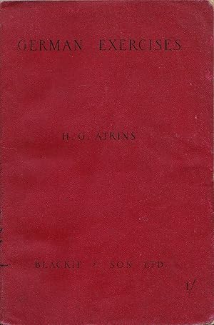 Imagen del vendedor de German Exercises. Specially arranged to accompany the Skeleton German Grammar. a la venta por Antiquariat Immanuel, Einzelhandel