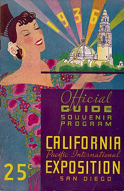 California Pacific International Exposition, San Diego: Official Guide Souvenir Program