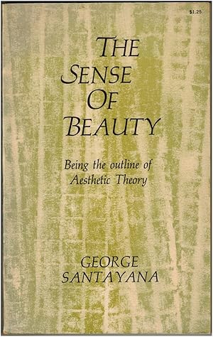 Bild des Verkufers fr The Sense of Beauty: Being the Outline of Aesthetic Theory zum Verkauf von Irolita Books