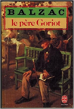 Imagen del vendedor de Le Pere Goriot a la venta por Irolita Books