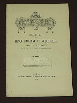 Boletín Del Museo Nacional De Arqueología, Historia Y Etnología. Tom. II, Núm. 12. Junio de 1913