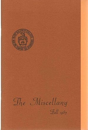 Image du vendeur pour MISCELLANY Fall 1967 mis en vente par The Avocado Pit