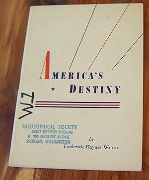 America's Destiny