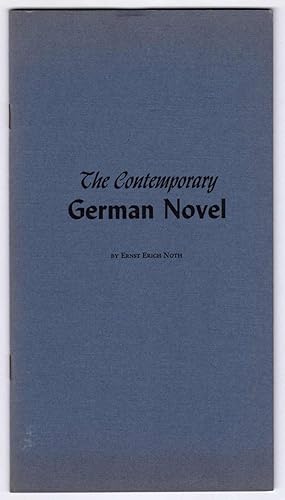 The Contemporary German Novel