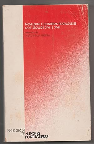 Seller image for Novelistas e contistas portugueses dos sculos XVII e XVIII for sale by Biblioteca de Babel