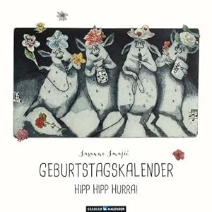 Bild des Verkufers fr HIPP HIPP HURRA! : immerwhrender Geburtstags- und Tischkalender zum Verkauf von AHA-BUCH GmbH