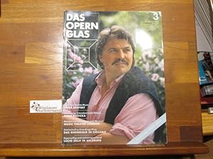 Bild des Verkufers fr Das Opernglas, Heft 3 Mrz 1993 Peter Seiffert Peter Ruzicka Rheingold in Chicago Lucio Silla zum Verkauf von Antiquariat im Kaiserviertel | Wimbauer Buchversand