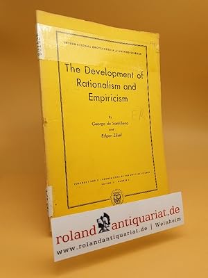 Seller image for The Development of Rationalism and Empiricism International Encyclopedia of Unified Sciences for sale by Roland Antiquariat UG haftungsbeschrnkt